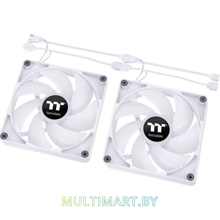 Набор вентиляторов Thermaltake CT140 ARGB White 2-Fan Pack (CL-F154-PL14SW-A)